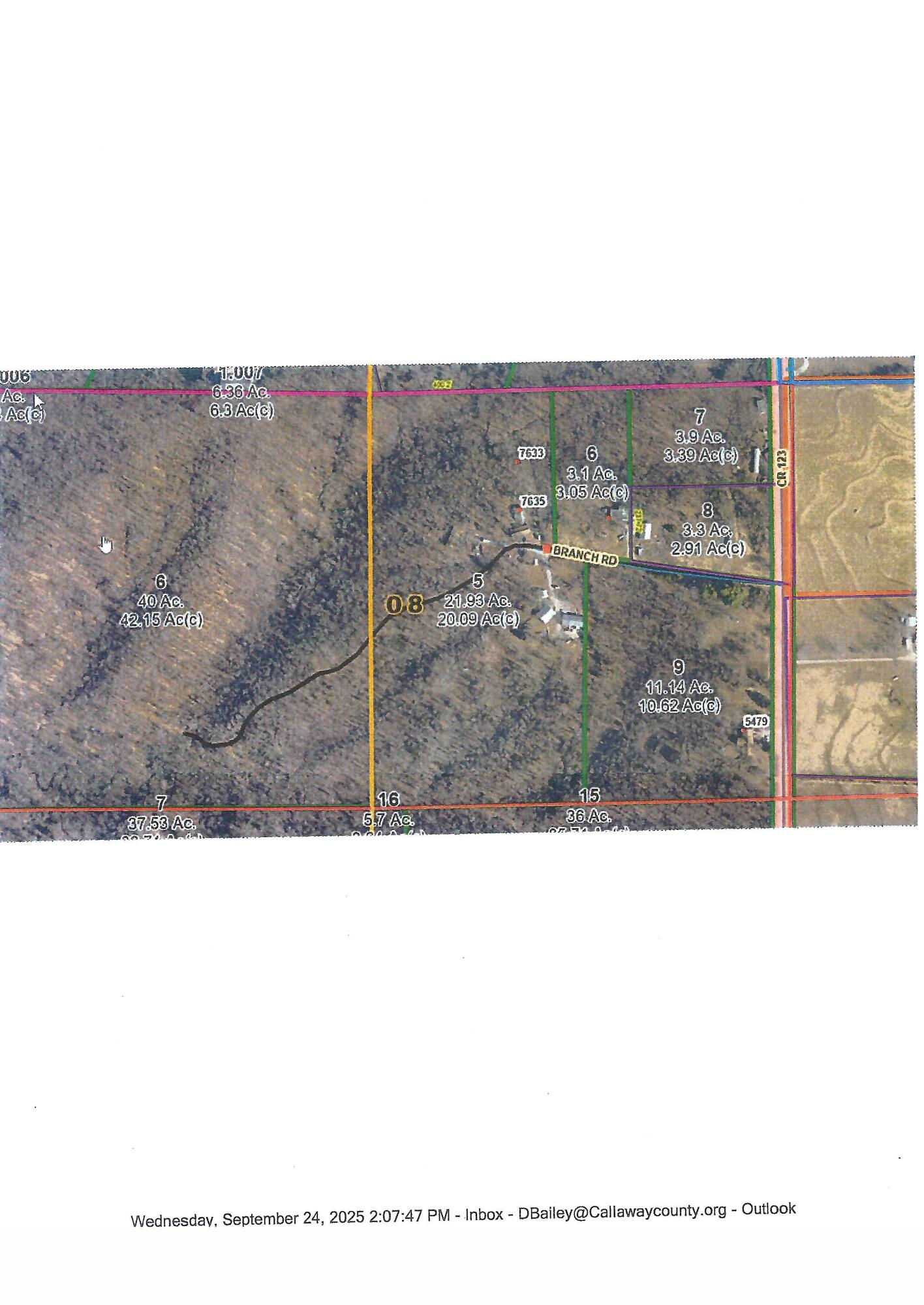Branch Road Fulton, MO 65251 - Photo 8 of 10 scan40map