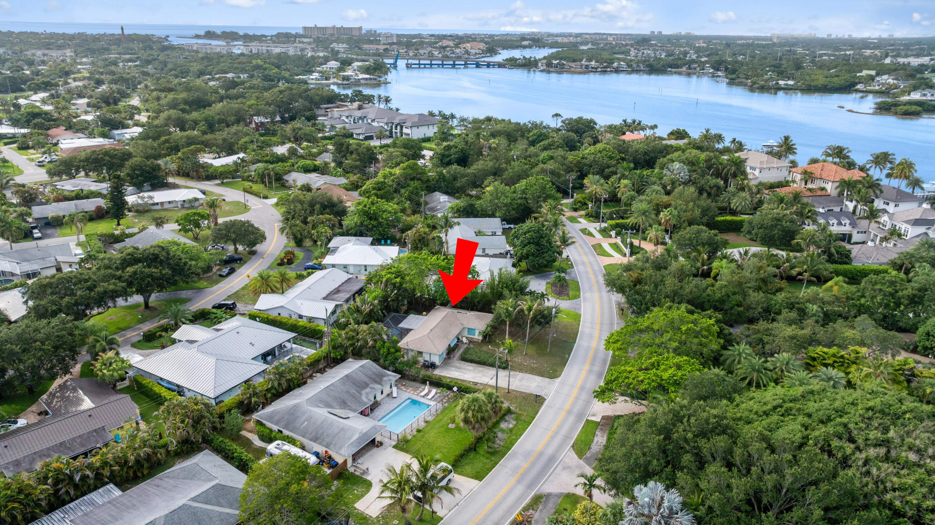 201 West Riverside Drive Jupiter, FL 33469 - Photo 3 of 17 Aerial