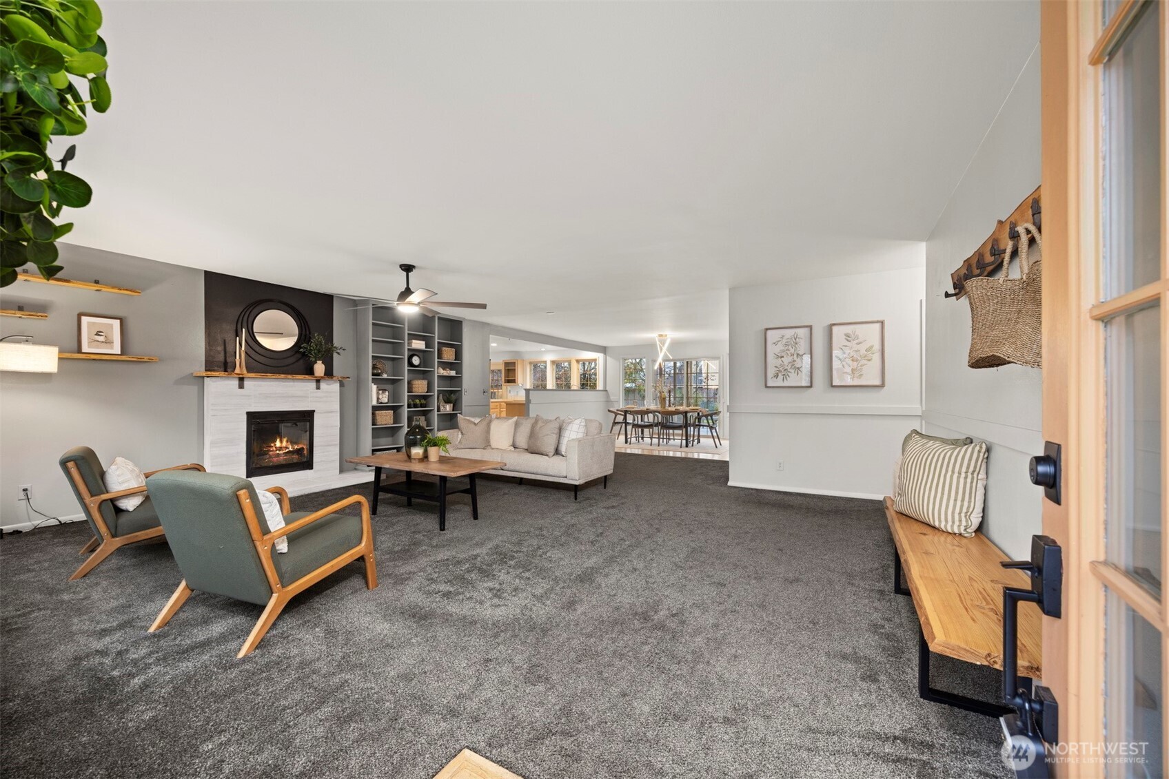 2935 King Street Bellingham, WA 98225 - Photo 4 of 38 a bedroom with furniture and a window