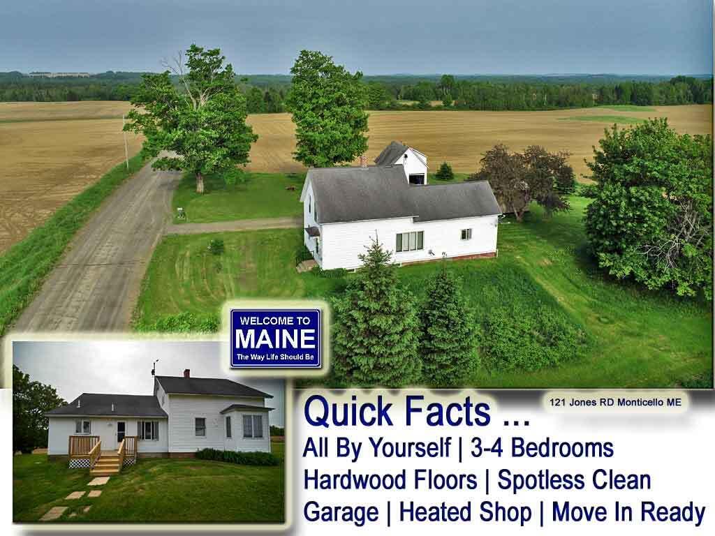 121 Jones Road Monticello, ME 04760 - Photo 1 of 77 country-home-monticello-me