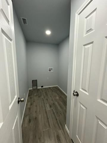 8612 10th Street Lubbock, TX 79416 - Photo 10 of 10 wooden floor and utility room with a sink