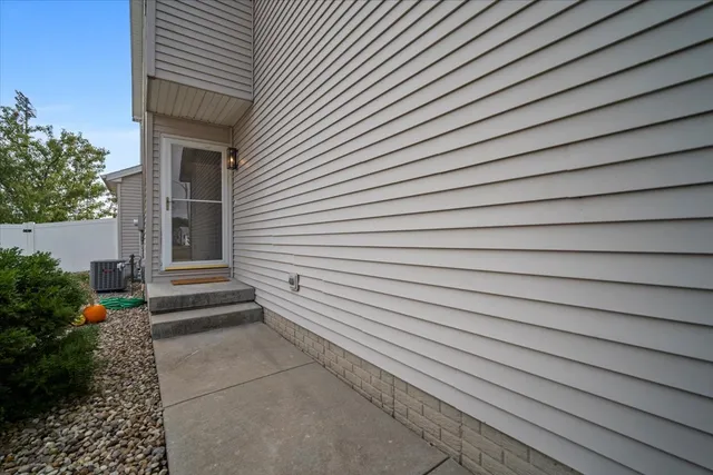 a view of outdoor space and deck