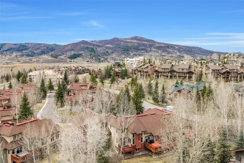 a view of lake and mountain