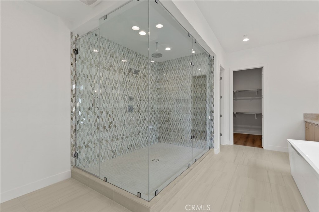 11864 Red Hawk Lane Porter Ranch, CA 91326 - Photo 11 of 21 Primary Bathroom: Alta Loma Italianate - Ridge Collection at Bella Vista - Photo of another Alta Loma - Not actual home for sale - Home is still under construction