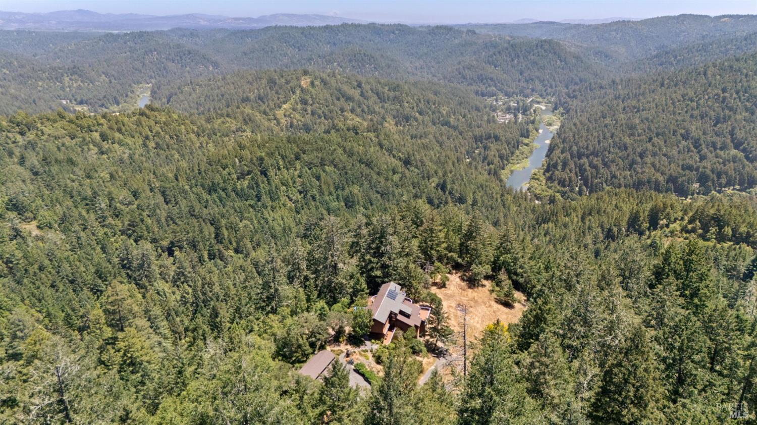 21540 Siri Road Guerneville, CA 95446 - Photo 93 of 99 a view of a bunch of trees and bushes
