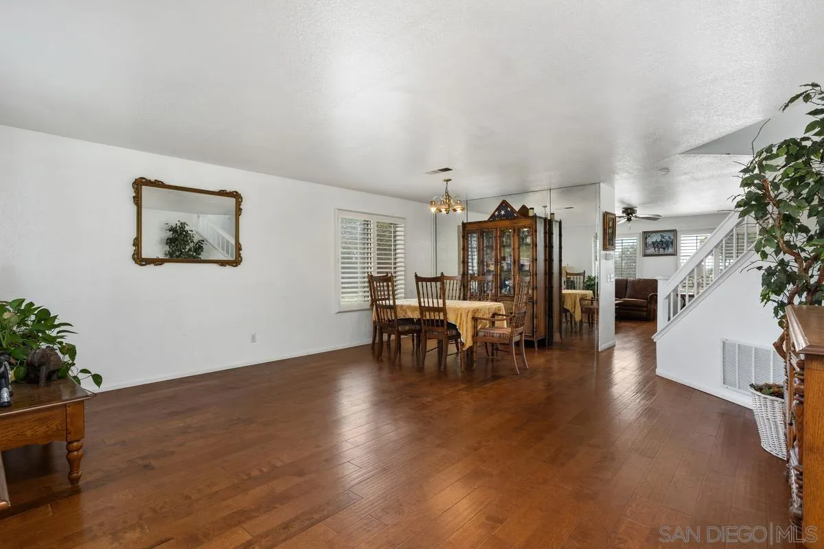 408 Shadow Tree Drive Oceanside, CA 92058 - Photo 6 of 29 a view of dining room with furniture and wooden floor