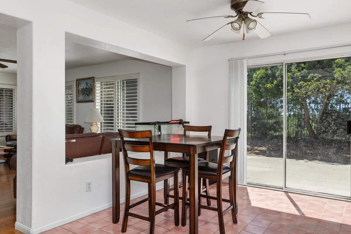 408 Shadow Tree Drive Oceanside, CA 92058 - Photo 8 of 29 a view of a dining room with furniture window and outside view