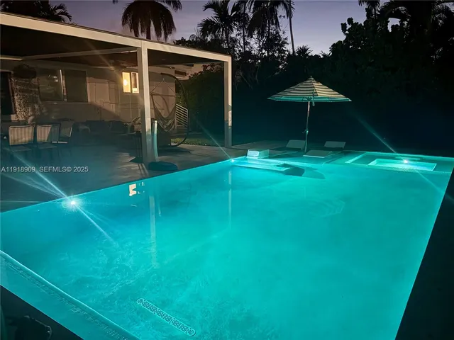 a view of outdoor space deck and yard
