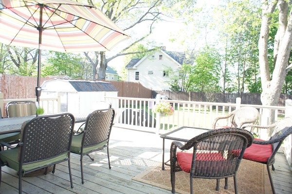 18 Vanness Road Weymouth, MA 02191 - Photo 17 of 19 a view of a chairs and table in the patio