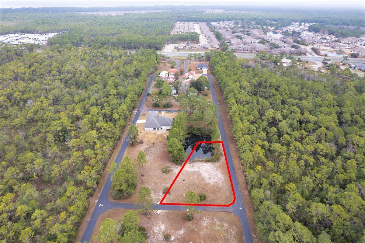 6308 Smugglers Way 2 Gulf Breeze, FL 32563 - Photo 4 of 17 an aerial view of a house