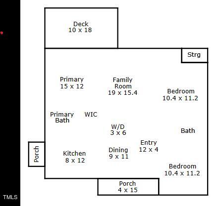 4600 Fox Road Raleigh, NC 27616 - Photo 32 of 32 floor plan pic