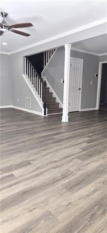 131 Willow Stream Court Roswell, GA 30076 - Photo 24 of 25 a view of entryway and hall with wooden floor