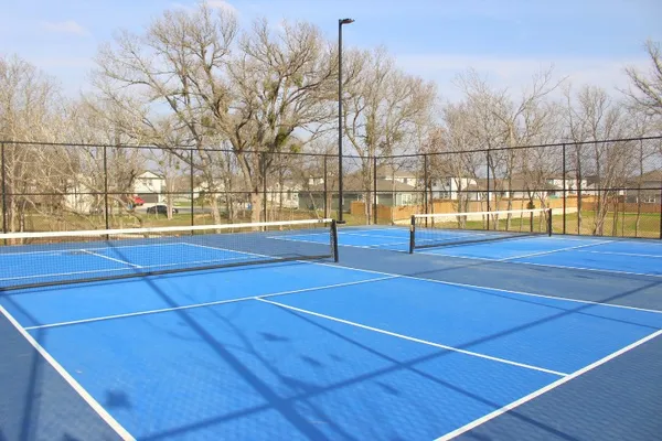 a view of a tennis court