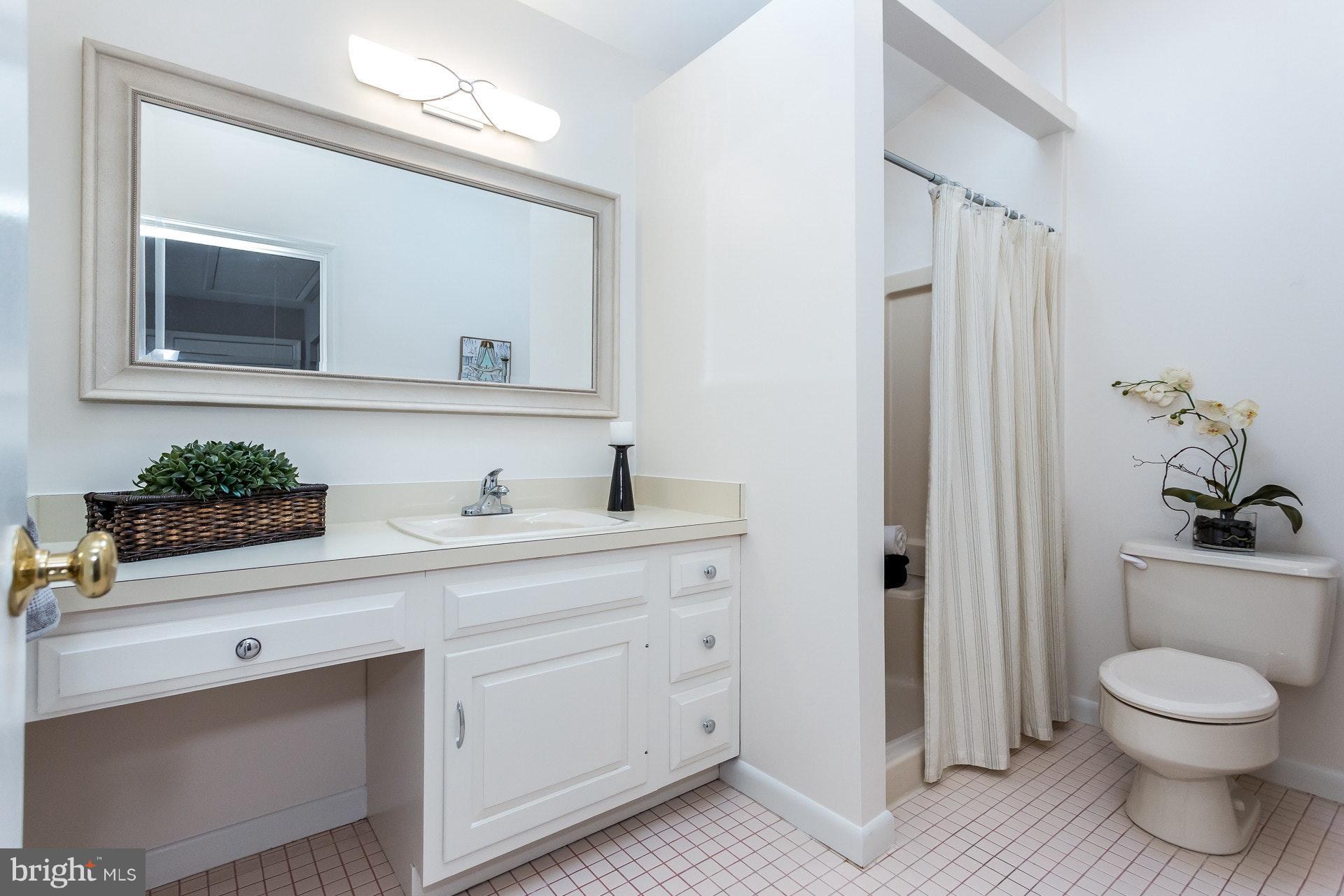 7204 Alger Road Falls Church, VA 22042 - Photo 18 of 30 Master Bath with wide vanity and standing shower