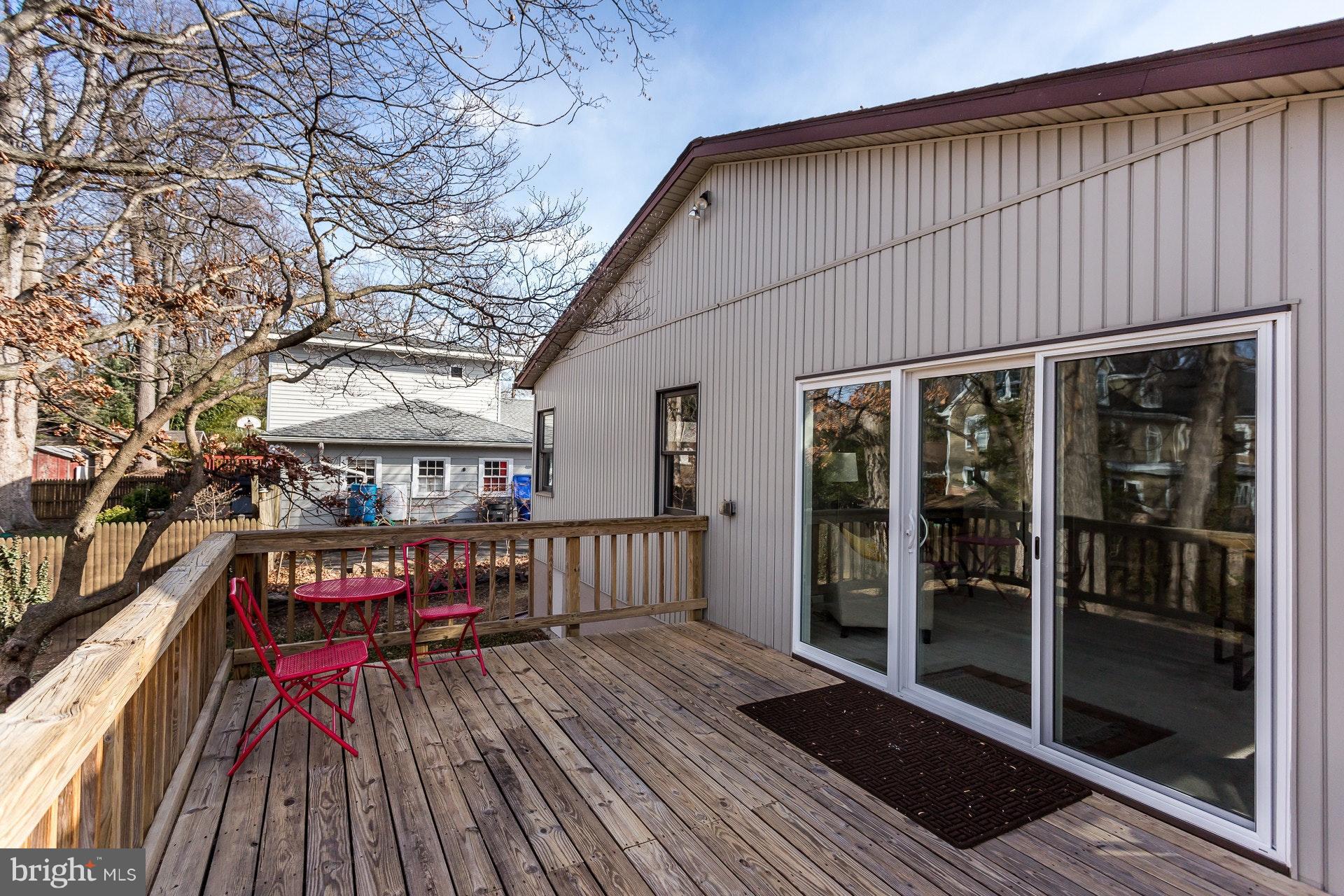 7204 Alger Road Falls Church, VA 22042 - Photo 27 of 30 Wood deck with ample space for grill and table set
