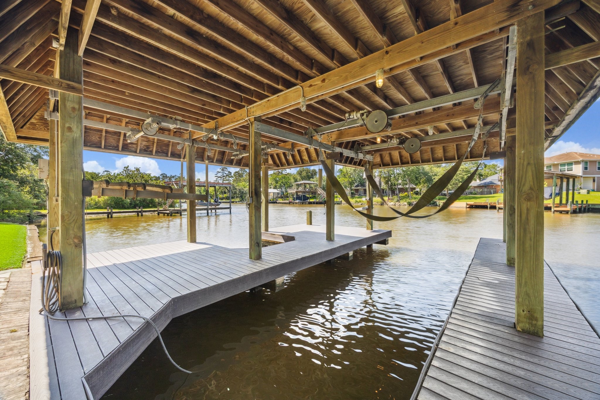 1917 Anchor Way Dickinson, TX 77539 - Photo 3 of 48 BOAT AND JET SKI LIFTS