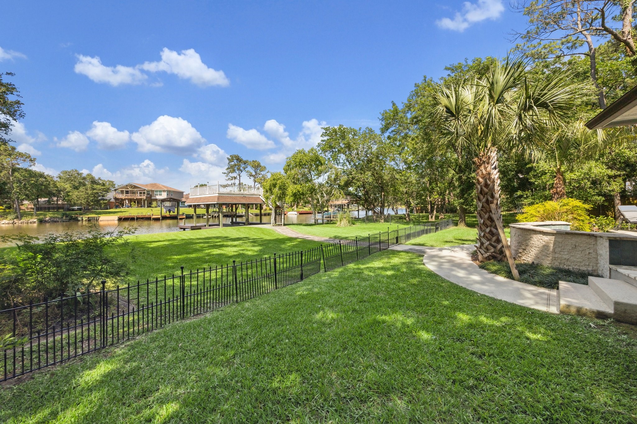 1917 Anchor Way Dickinson, TX 77539 - Photo 40 of 48 LUSH LANDSCAPING AND STUNNING VIEWS!