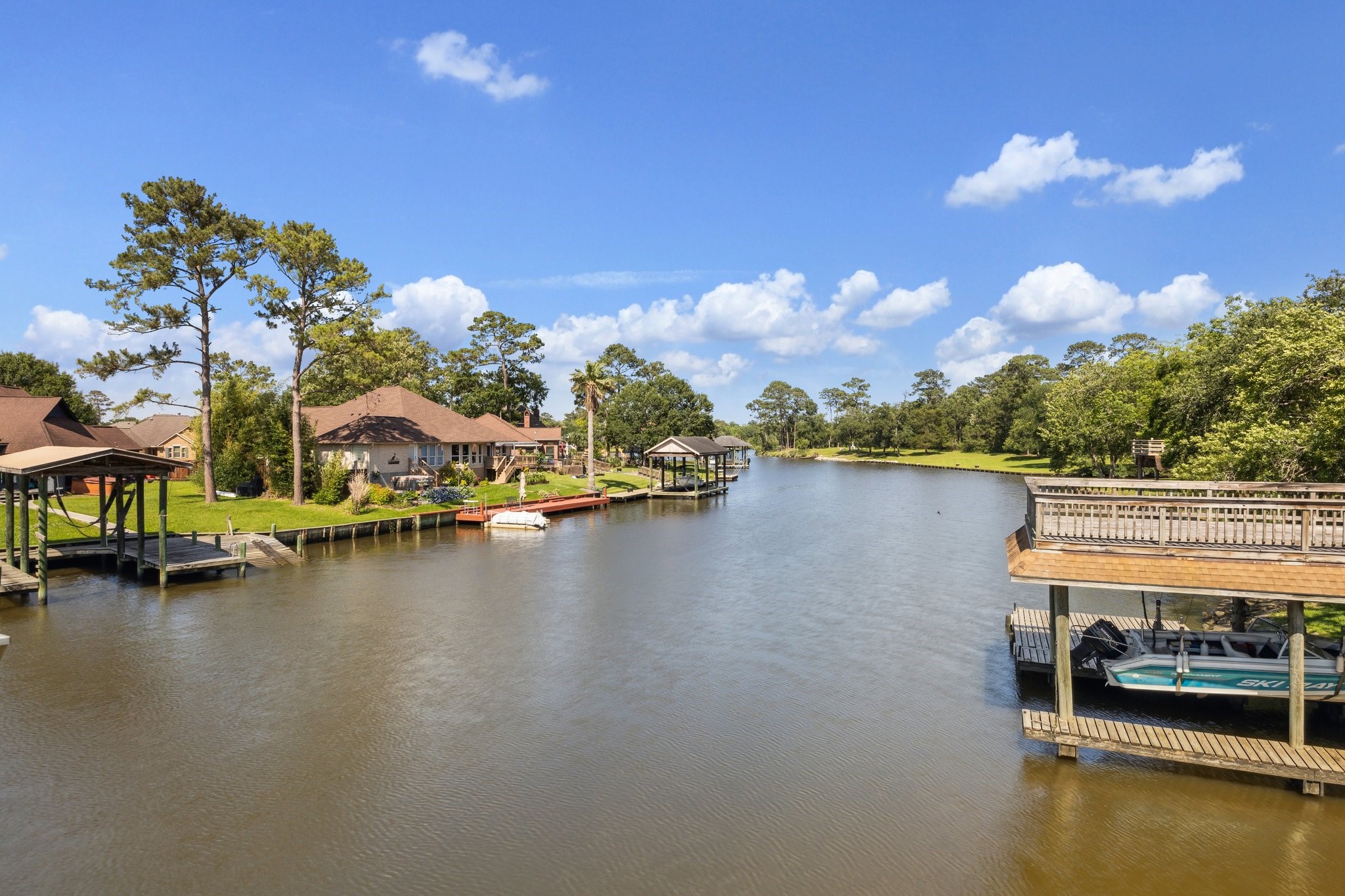 1917 Anchor Way Dickinson, TX 77539 - Photo 41 of 48 ANOTHER STUNNING VIEW WHEN RIDING IN THE BOAT OR JET SKIING DOWN THE BAYOU.