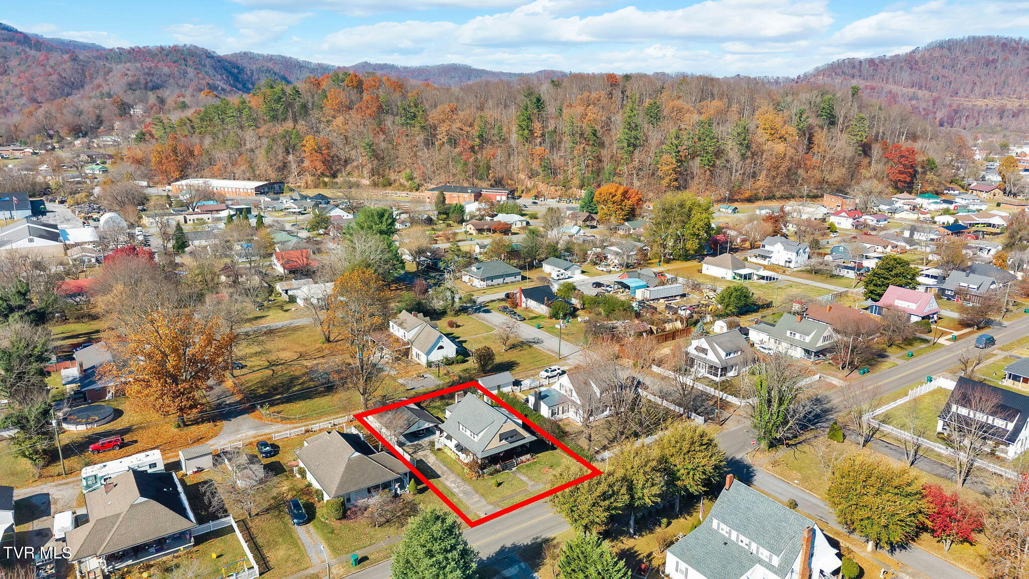 639 Ohio Avenue Erwin, TN 37650 - Photo 27 of 34 639_Ohio_Ave_Erwin_TN_Aerial
