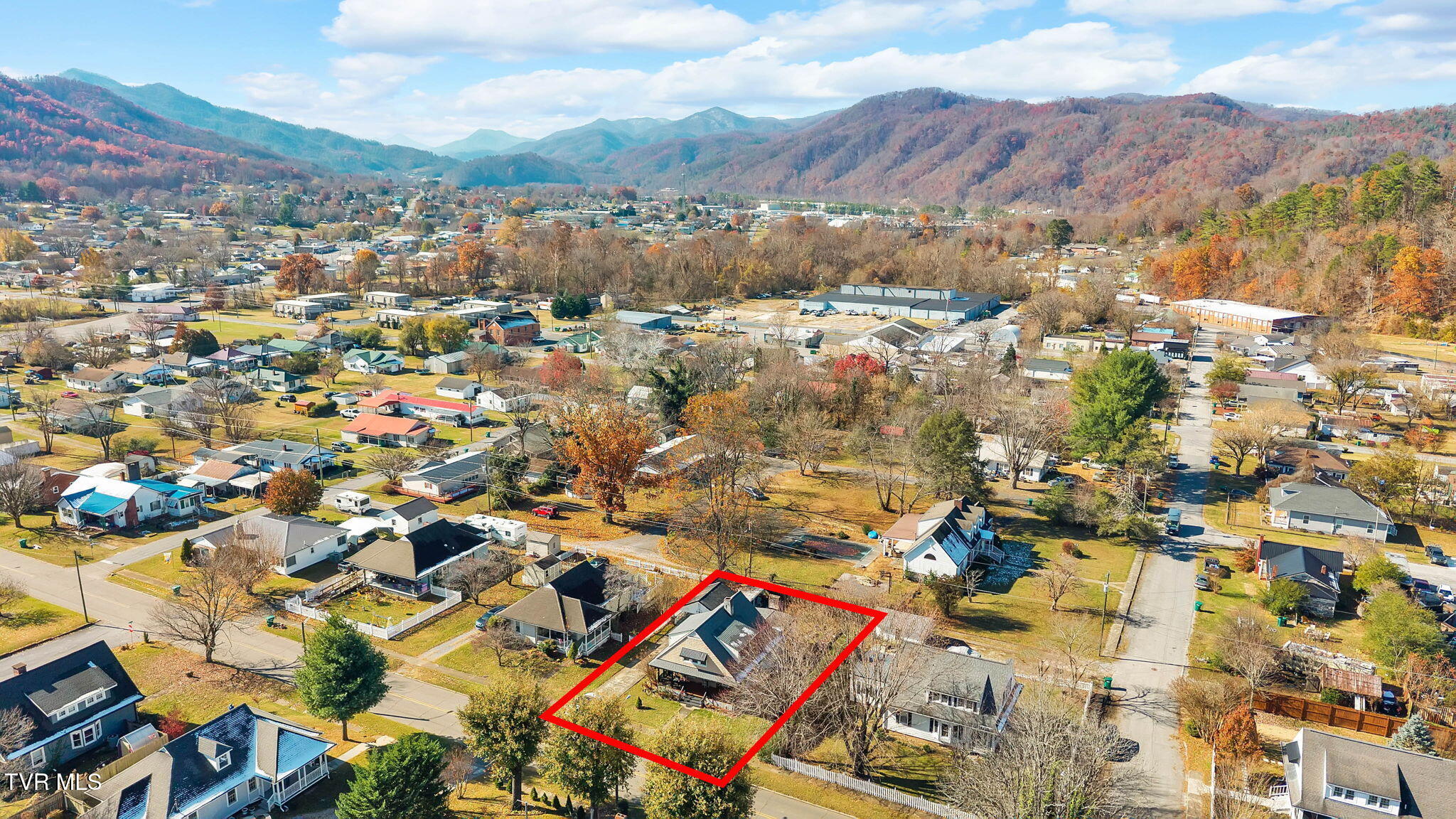 639 Ohio Avenue Erwin, TN 37650 - Photo 31 of 34 639_Ohio_Ave_Erwin_TN_Aerial