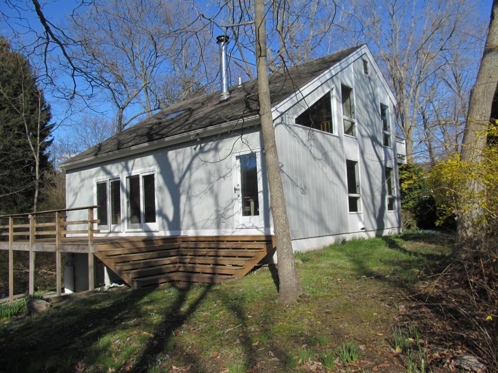 Rear of house.