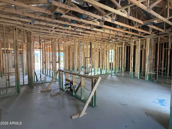 a view of a room with stairs
