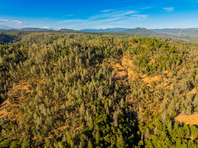 a view of a sky from a city