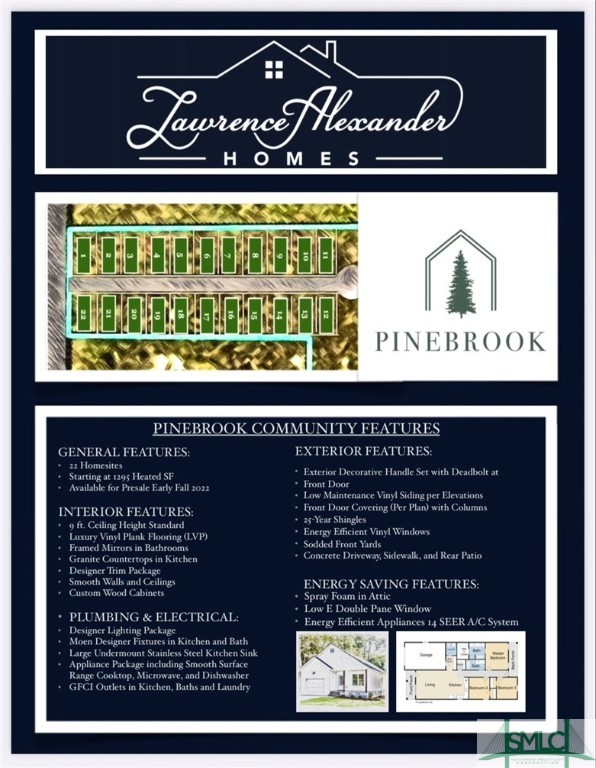 114 Cravey Lane Rincon, GA 31326 - Photo 2 of 4 Plat Flyer