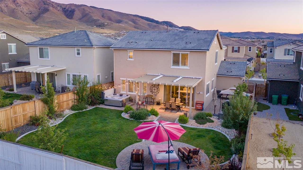 2935 Bonfire Lane Reno, NV 89521 - Photo 32 of 39 a view of a house with a yard and furniture