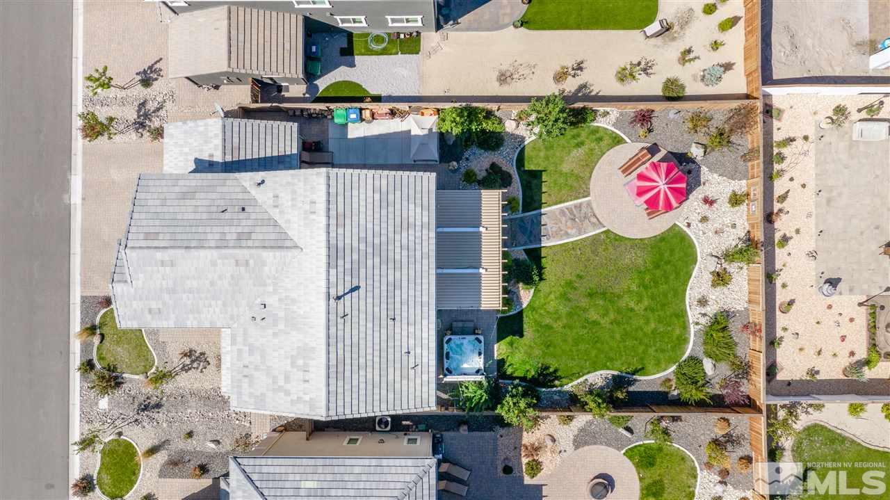 2935 Bonfire Lane Reno, NV 89521 - Photo 35 of 39 an aerial view of residential house with outdoor space