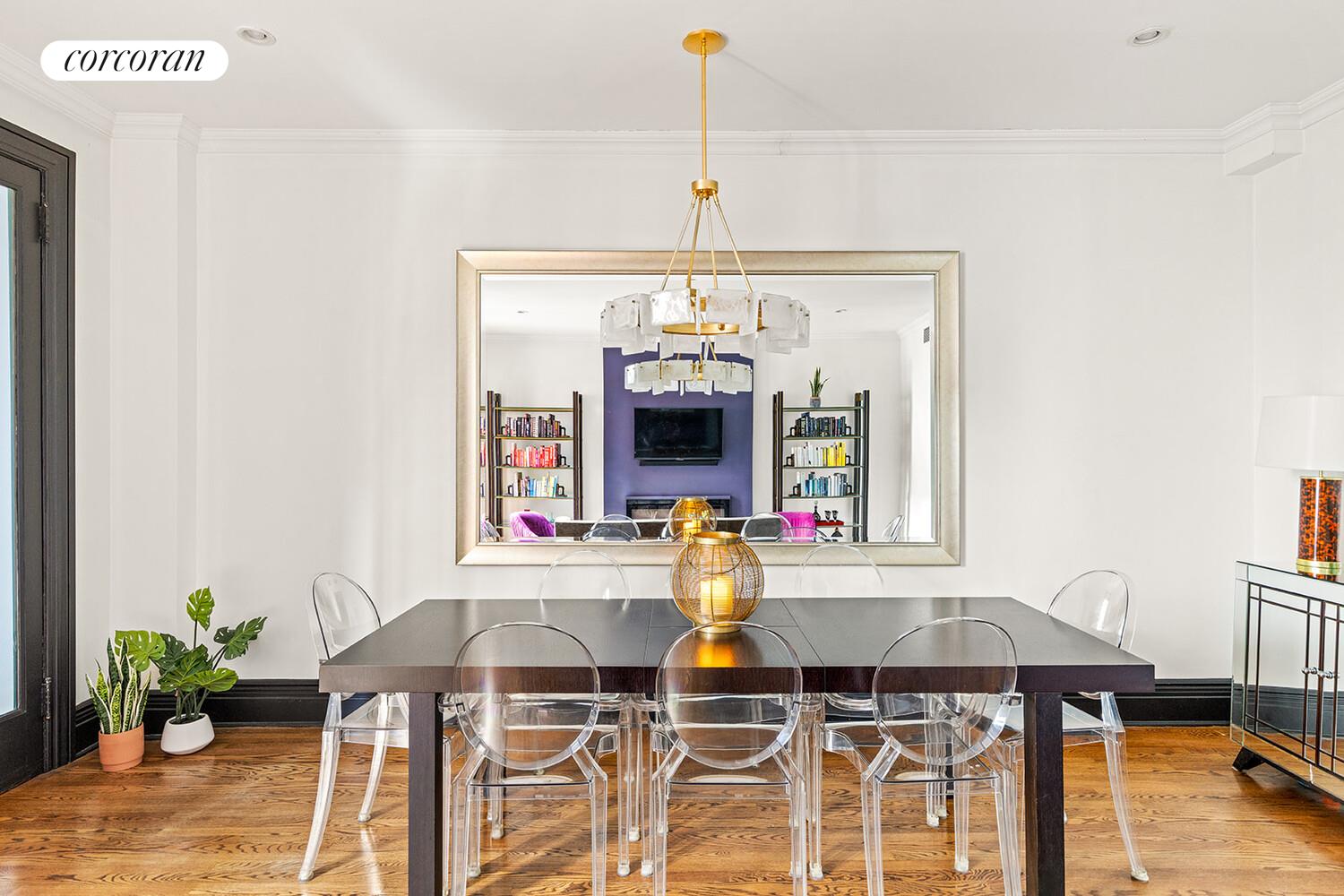 124 West 87th Street Manhattan, NY 10024 - Photo 19 of 37 a dining room with furniture and window