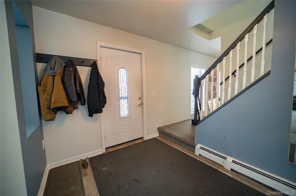 a room with gym equipment