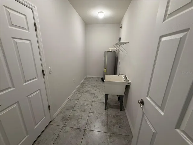 a view of a room with window