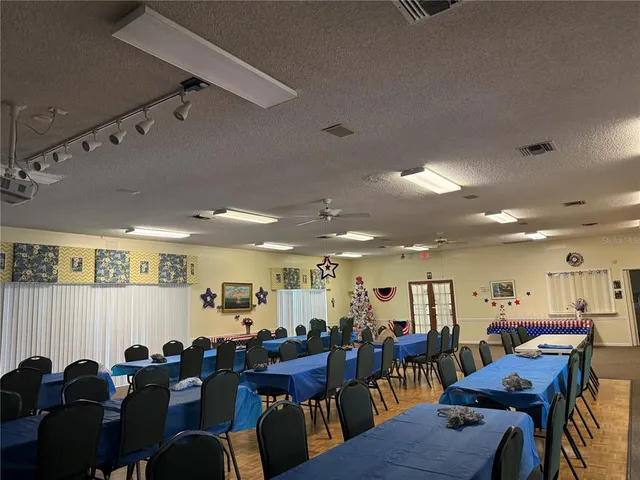 a lake view with a garden