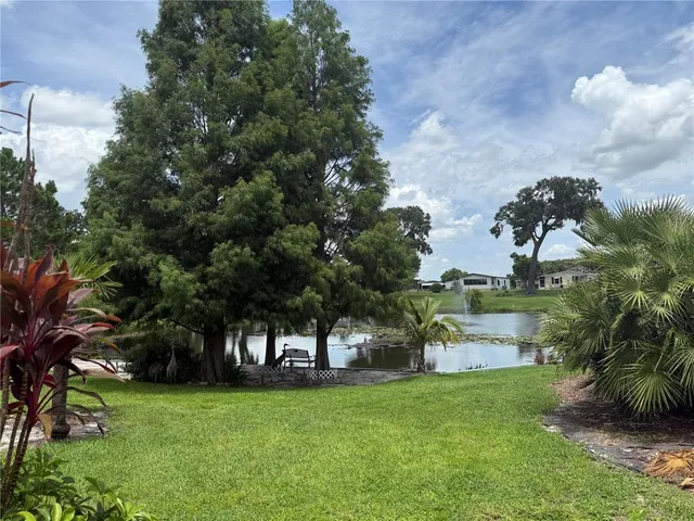 a view of a back yard