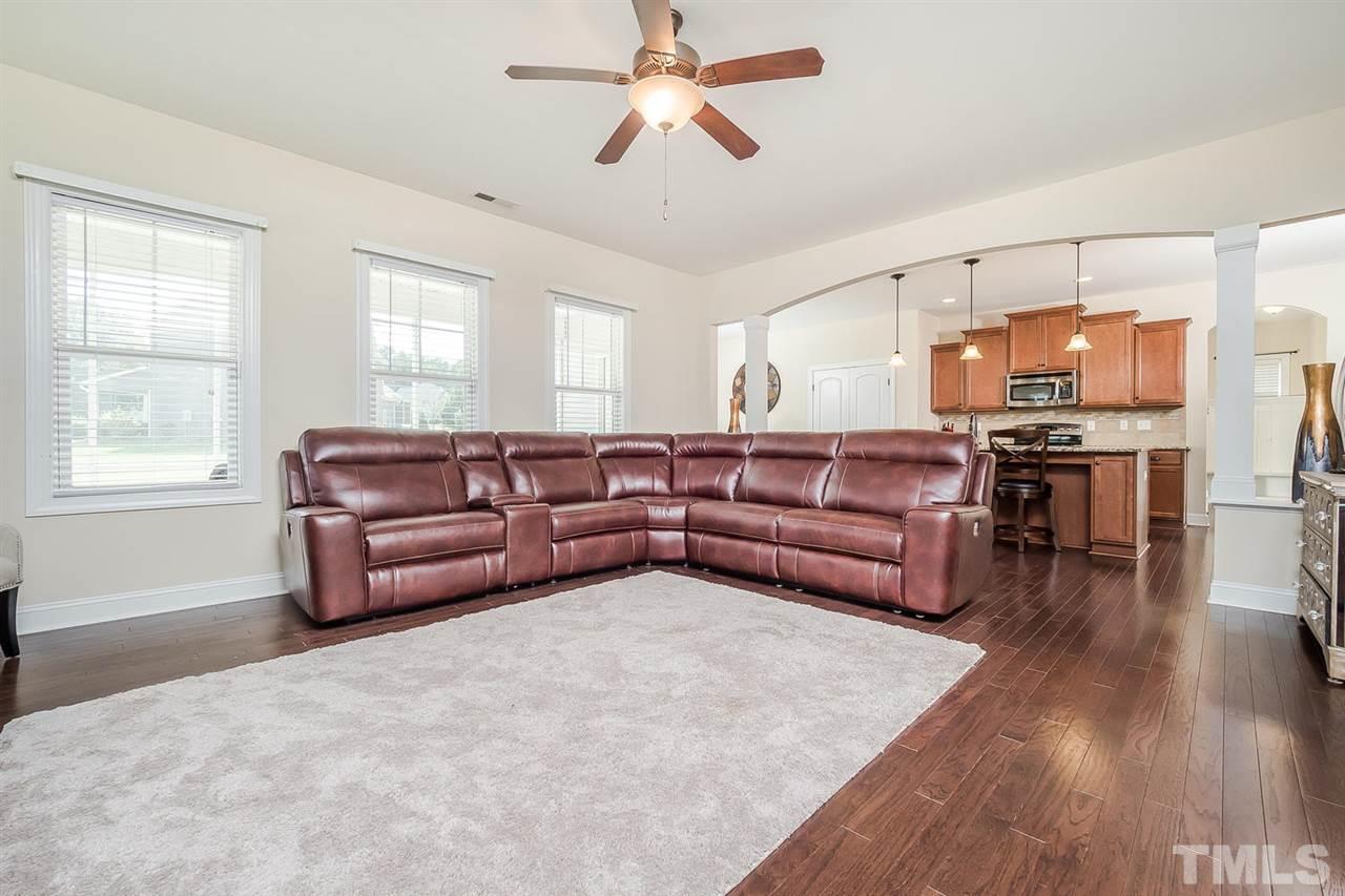 4436 Glengrove Road Raleigh, NC 27616 - Photo 6 of 25 a living room with furniture and a window