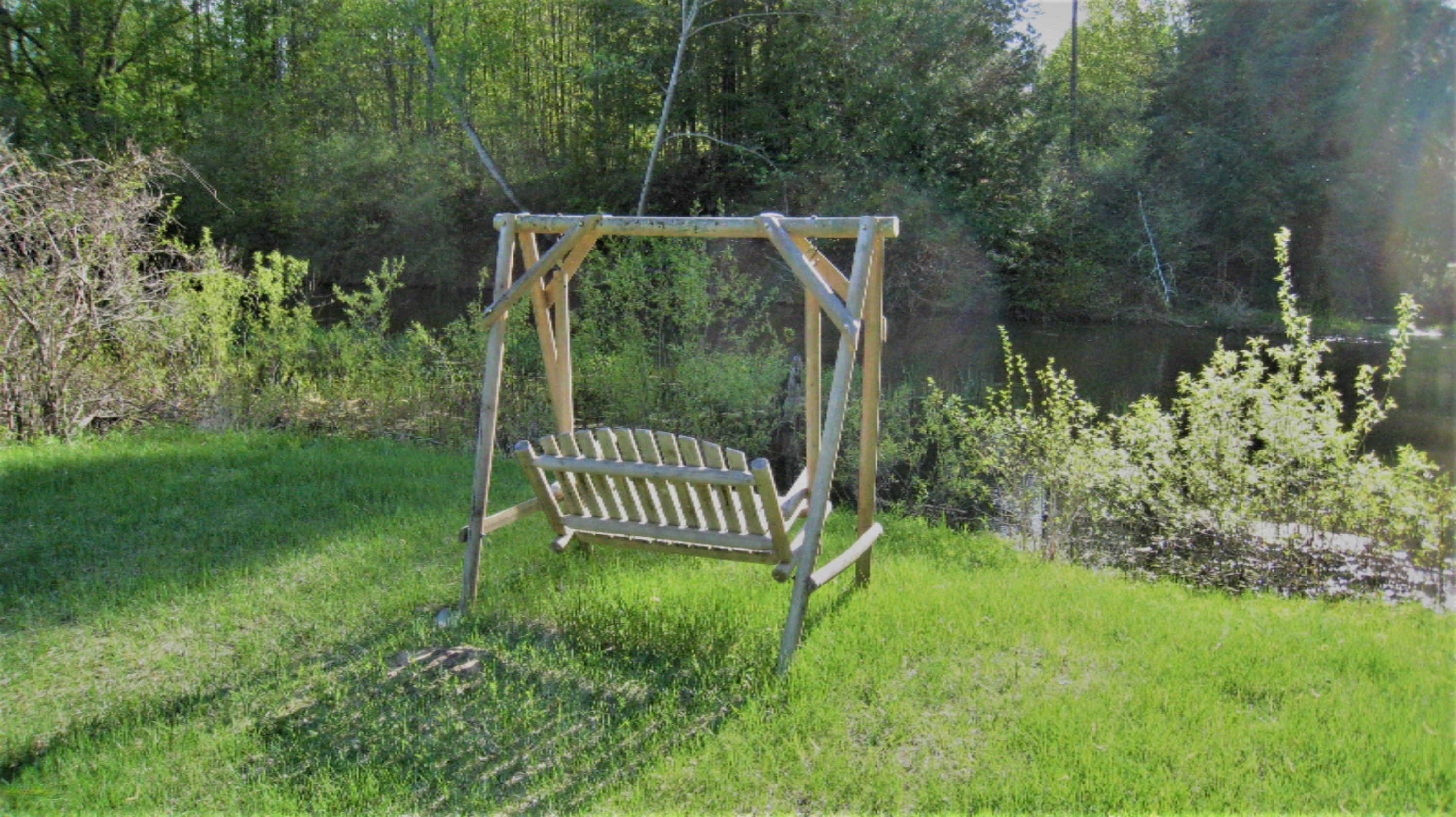 6463 Grace Road Benzonia, MI 49616 - Photo 54 of 59 Swing with River 2