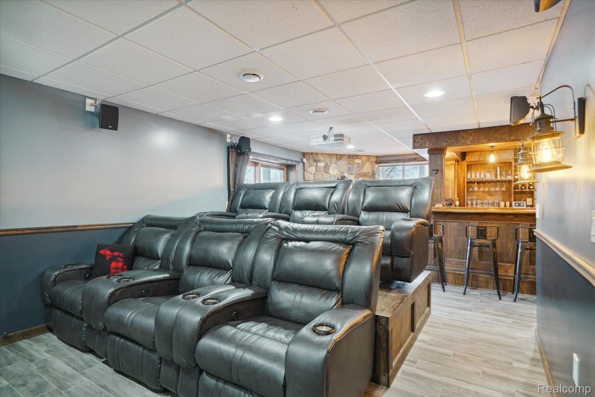 17409 Fish Lake Road Holly, MI 48442 - Photo 30 of 54 Finished Walk-out Basement