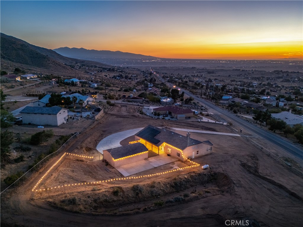 23053 Roundup Way Apple Valley, CA 92308 - Photo 44 of 46 a view of a swimming pool with a mountain