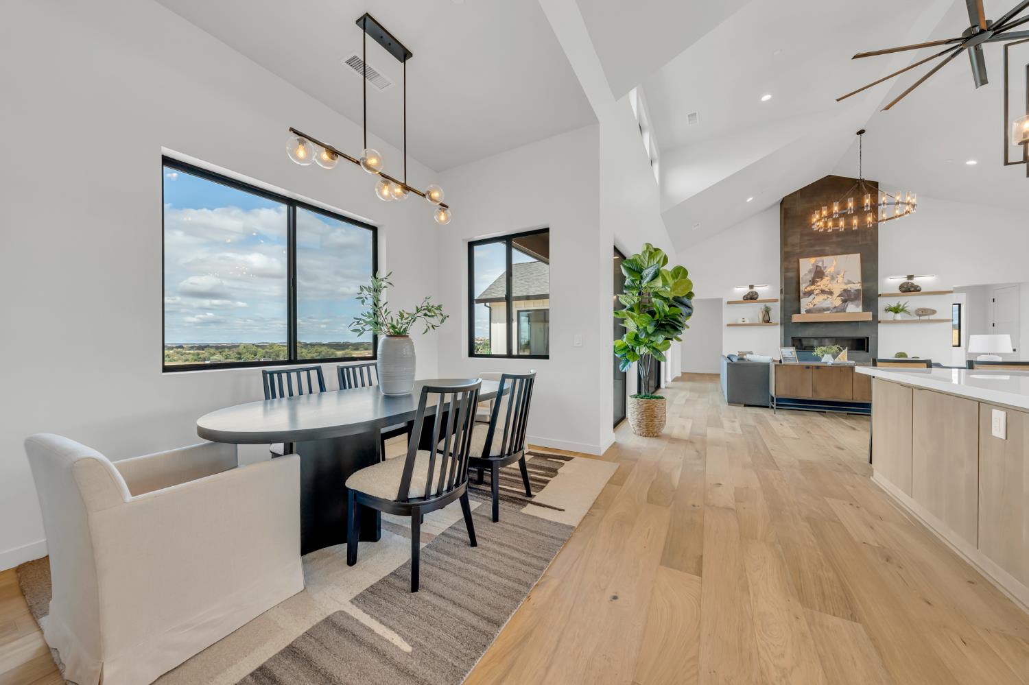 331 Big Ben Road Lincoln, CA 95648 - Photo 21 of 79 a view of a dining room with furniture window and wooden floor