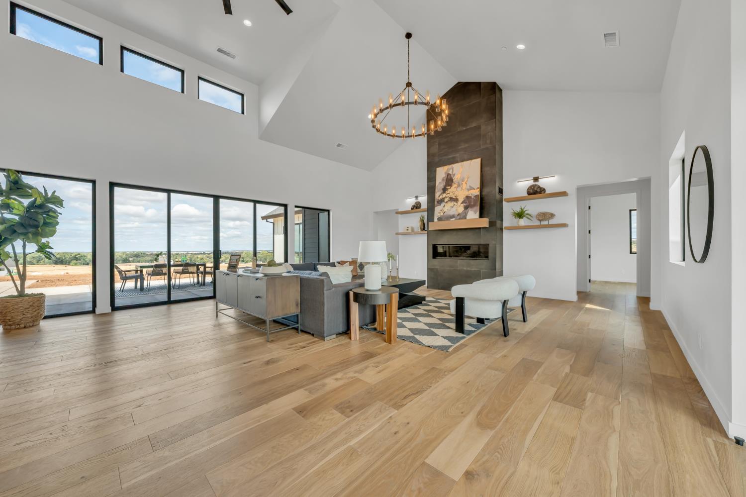 331 Big Ben Road Lincoln, CA 95648 - Photo 23 of 79 a living room with furniture fireplace and a large window