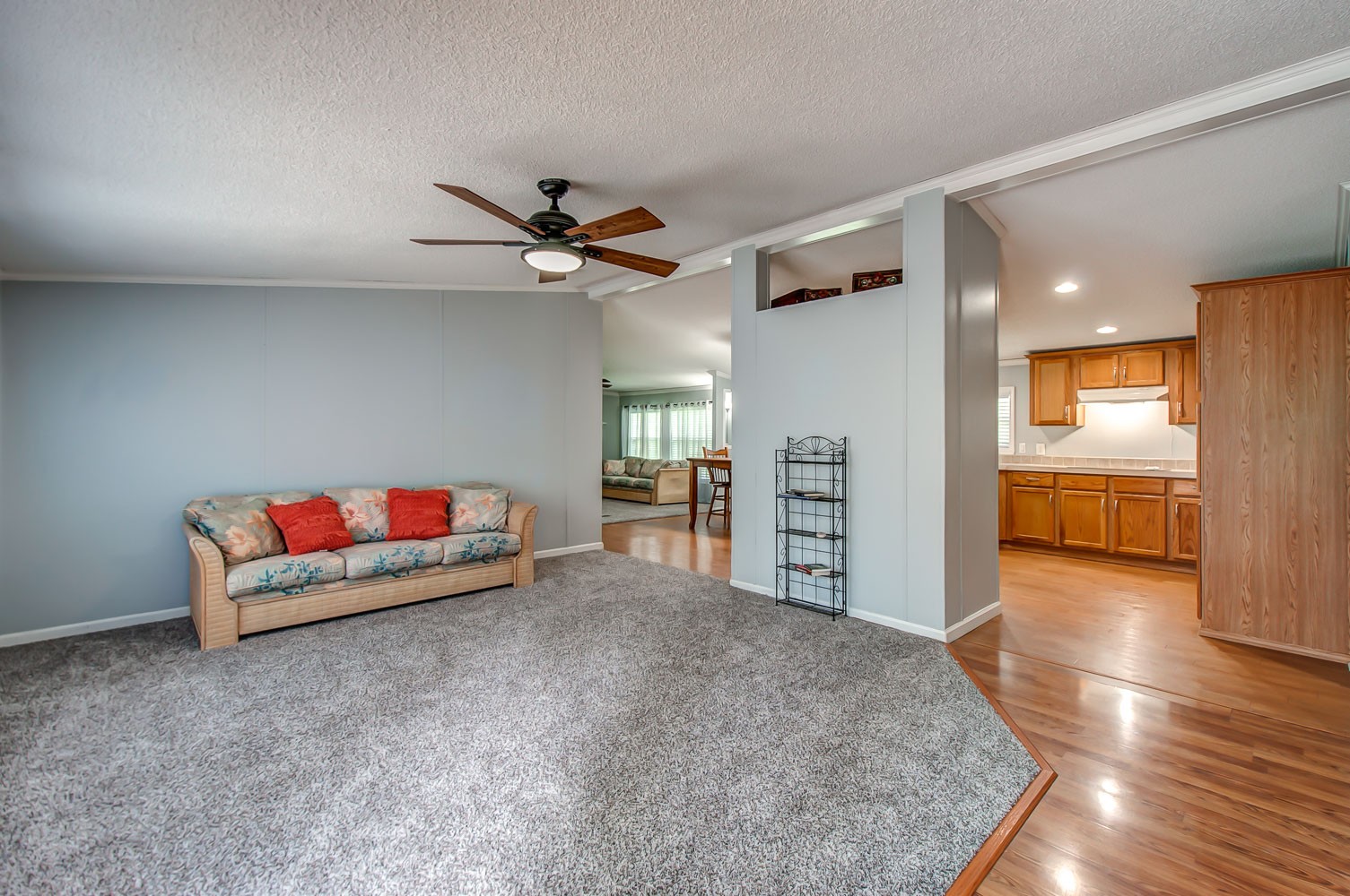 105 Fisher Road Dickson, TN 37055 - Photo 5 of 43 a living room with furniture and a kitchen
