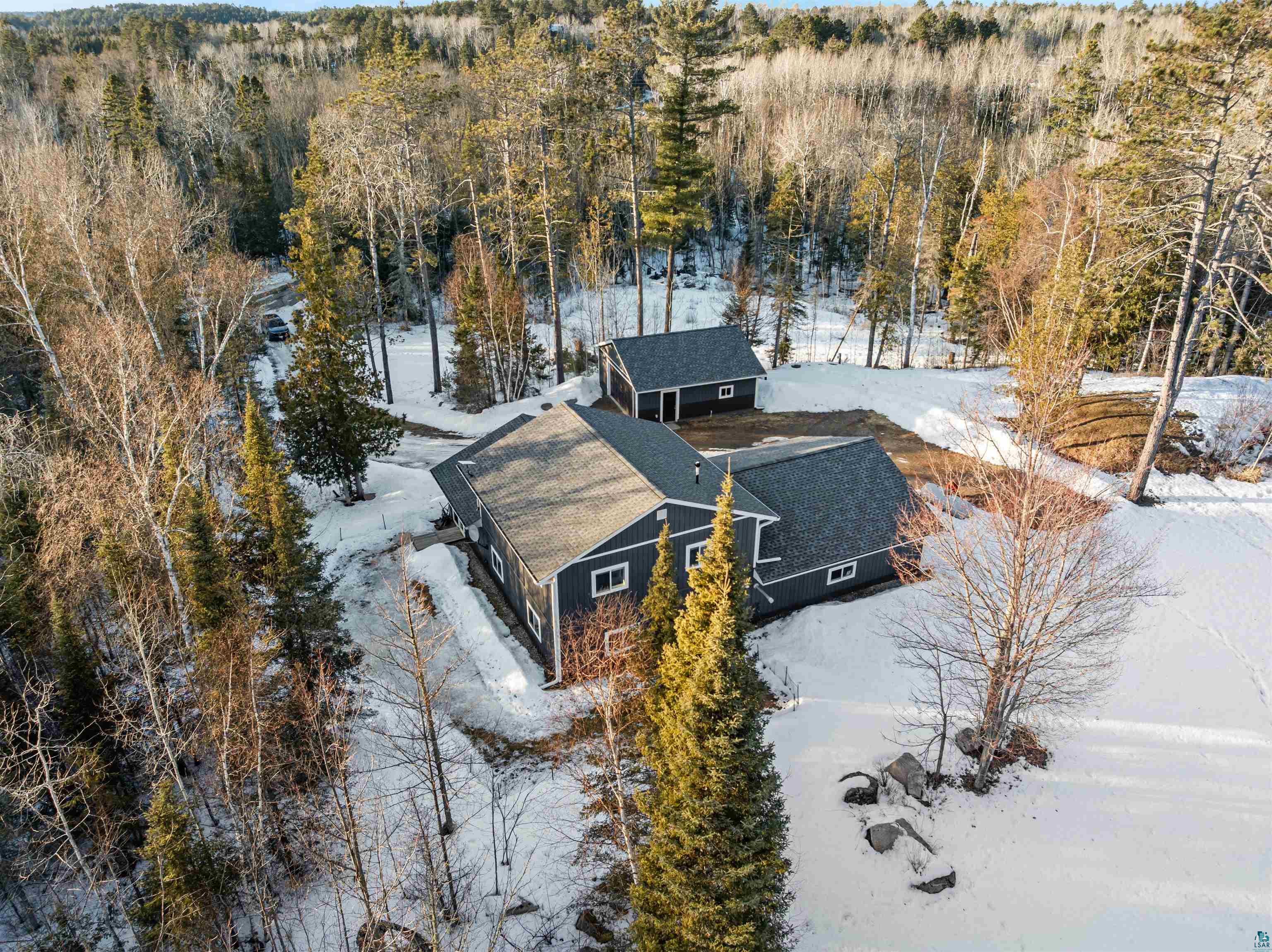13462 Villa Road Ely, MN 55731 - Photo 36 of 68 View of snowy aerial view