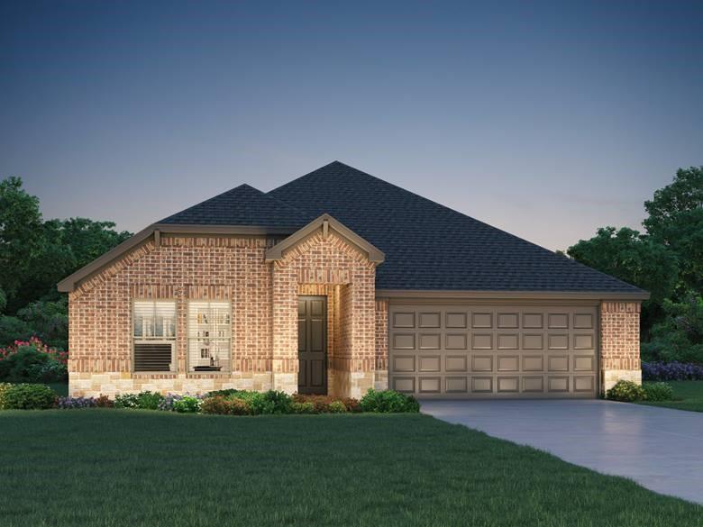 14113 Callisto Way Haslet, TX 76052 - Photo 1 of 1 a front view of a house with a garden