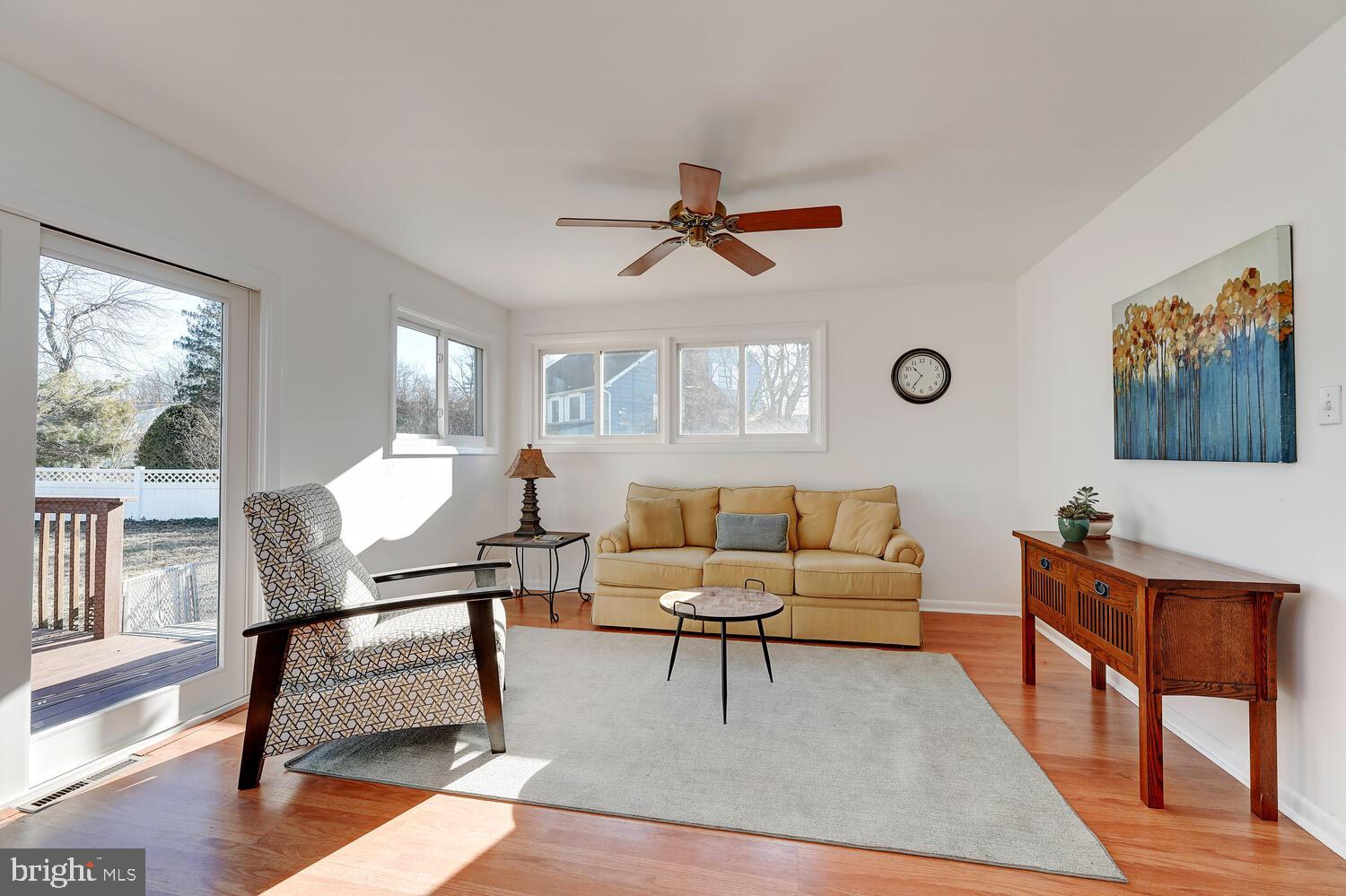 205 Foxcroft Road Broomall, PA 19008 - Photo 14 of 26 Family Room with views of Fenced in Backyard