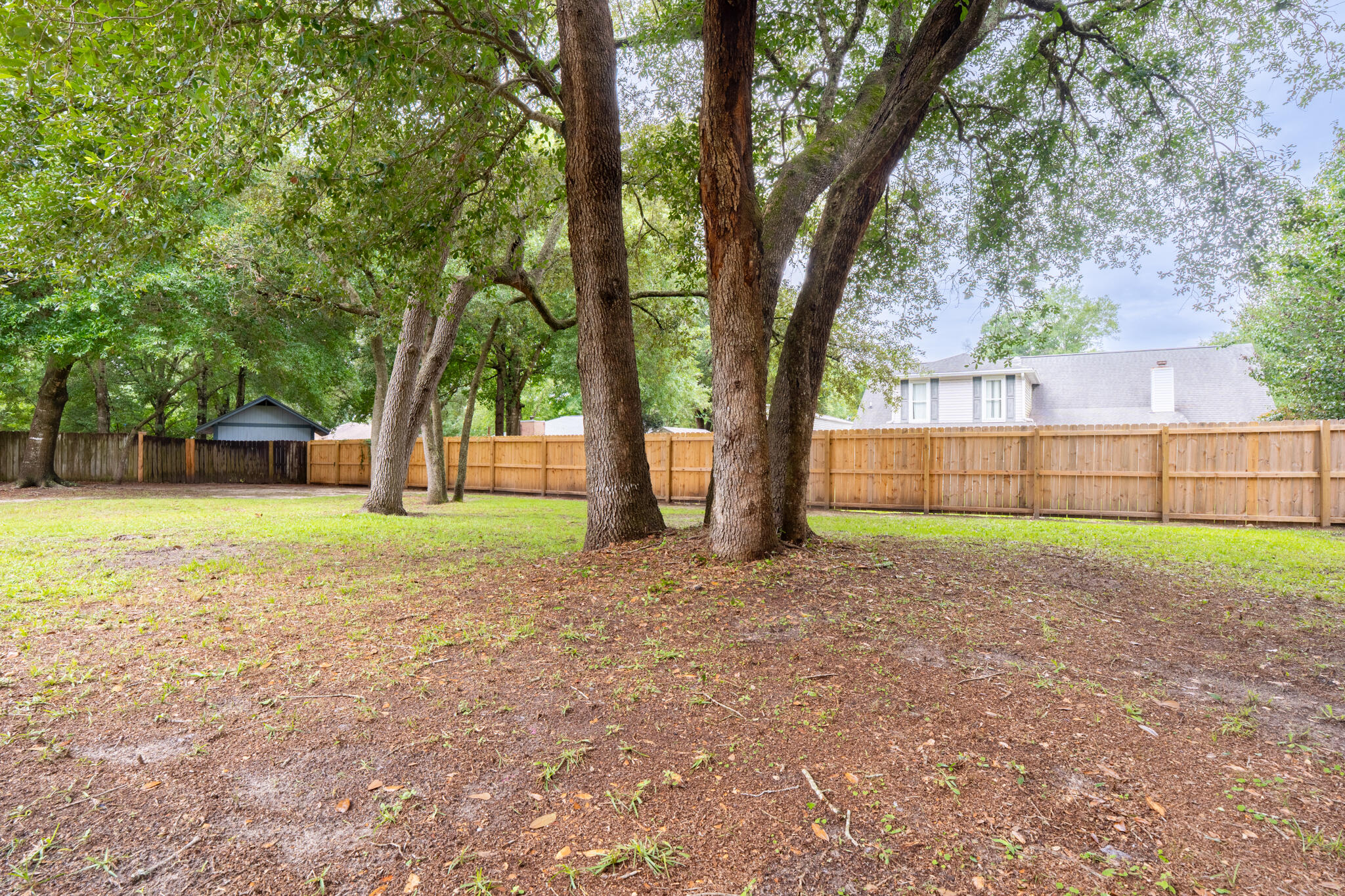 2786 Willow Bend Court Crestview, FL 32539 - Photo 31 of 32 a view of a yard with tree s