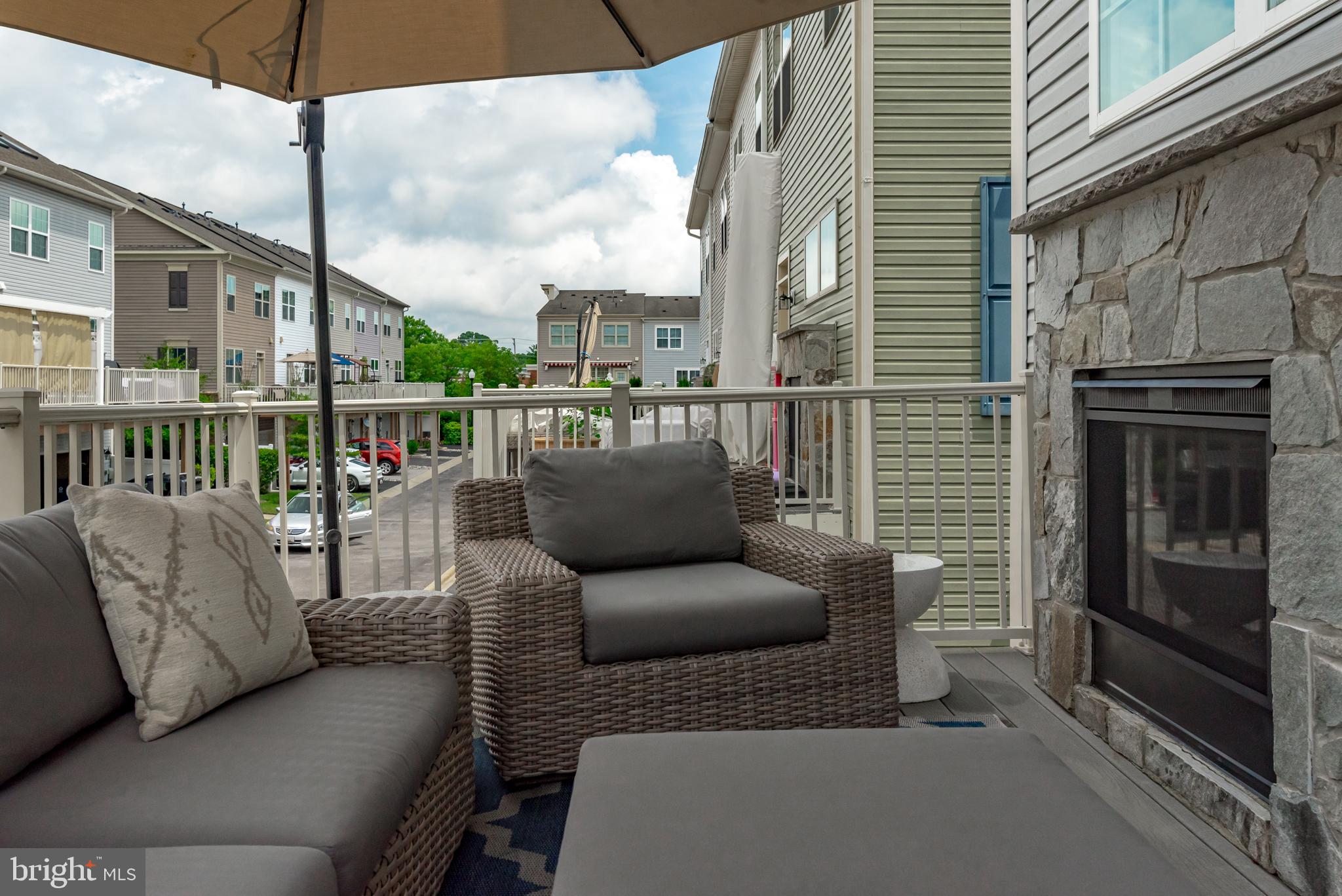 116 Vanguard Lane Annapolis, MD 21401 - Photo 36 of 72 Two sidded gas firreplace