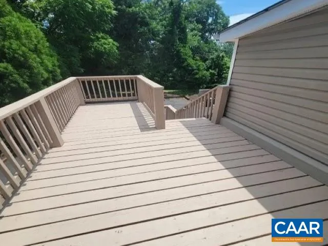 a view of balcony and deck