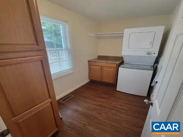 a room with storage and utility