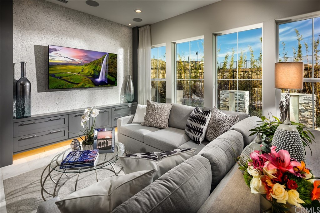 20744 Bur Oak Circle Porter Ranch, CA 91326 - Photo 3 of 10 Family Room: Pointe - Red Oak Tuscan - The Canyons Collection
INCLUSIONS: Fully Furnished model home, professionally decorated with designer finishes throughout and lush landscaping.
EXCLUSIONS: Model home sold as is.